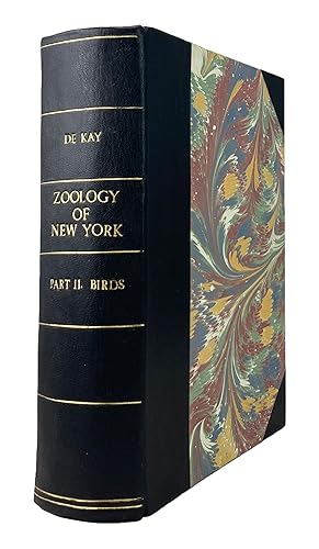 Zoology of New York or the New York Fauna, Part II. Birds (hand-colored plates)