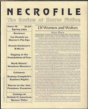 NECROFILE; The Review of Horror Fiction: No. 8, Spring 1993