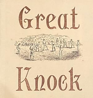Great Knock - Sim's Australians v. Canterbury. Played at Lancaster Park, Christchurch 27, 28 Febr...