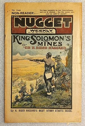 The Nugget Weekly #30 - King Solomon's Mines