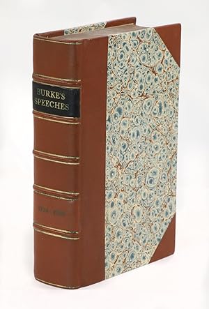 Sammelband of Seven Speeches by Edmund Burke, Including those on American Taxation and on Concili...
