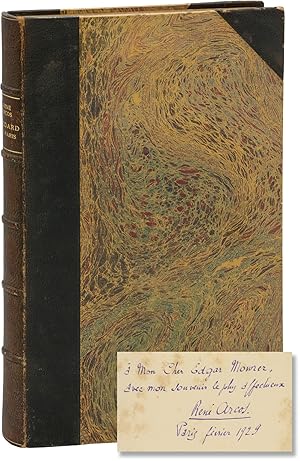 Médard de Paris: Aquarelle et bois de Frans Masereel (First Edition, inscribed by René Arcos)