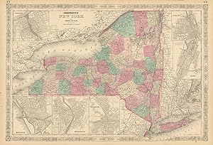 Johnson's New York // Albany - Troy - Vicinity of New York - Rochester - Buffalo - Syracuse