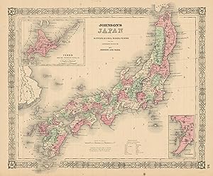Johnson's Japan, Nippon, Kiusiu, Sikok, Yesso and the Japanese Kuriles // Yesso and the Japanese ...