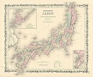 Johnson's Japan, Nippon, Kiusiu, Sikok, Yesso and the Japanese Kuriles / Yesso and the Japanese K...