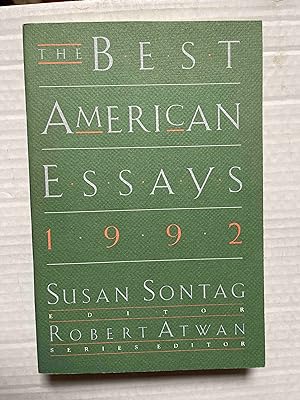 The Best American Essays, 1992