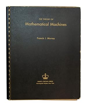 Theory of Mathematical Machines