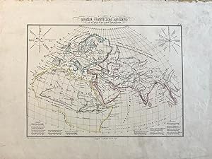 Cartography World | Coloured world map: Monde connu des anciens, au IIe siècle de l'ere chrétienn...
