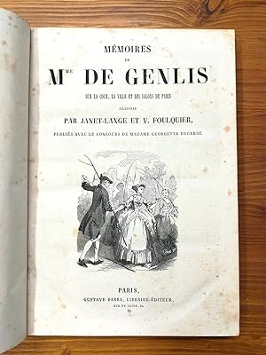 Mémoires de M.me de Genlis - Mémoires contemporains - Mémoires sur l'Impératrice Joséphine (3 vol...