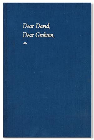 DEAR DAVID, DEAR GRAHAM, A BIBLIOPHILIC CORRESPONDENCE