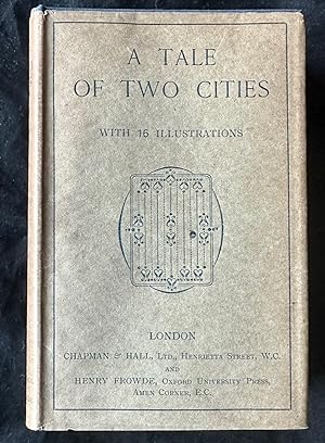 A TALE OF TWO CITIES (early dust jacket)