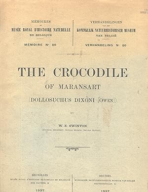 The crocodile of Maransart (Dollosuchus dixoni [Owen])