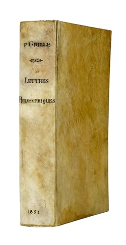 Lettres philosophiques politiques et littéraires [suivi de] Revellière-Lépeaux. Essai sur sa vie ...