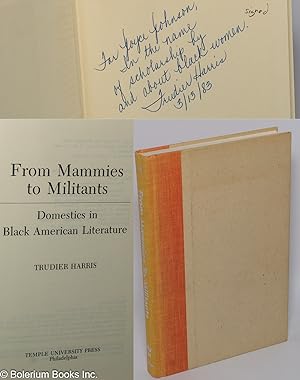 From mammies to militants: domestics in black American literature