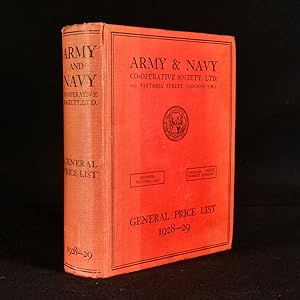 Army & Navy General Price List 1928-29
