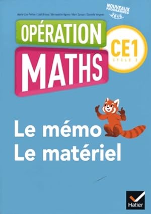 Op ration maths CE1  d. 2017 - mat riel et m mo - Marie-Lise Peltier