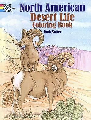 North American Desert Life Coloring Book (Dover Nature Coloring Book)