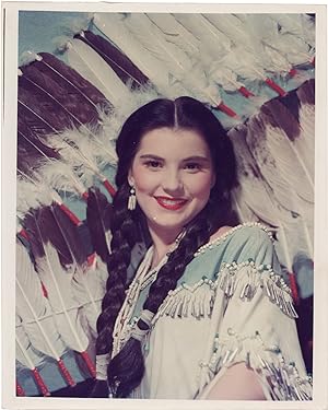Broken Arrow (Original color portrait photograph of Debra Paget from the 1950 film)