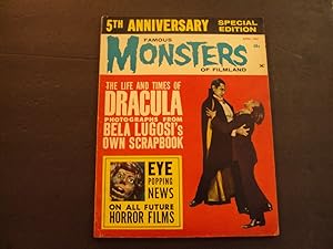 Famous Monsters Of Filmland V5 #1 4/63 Life And Times Of Dracula
