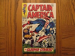 Marvel Comic Captain America #102 1968 6.5