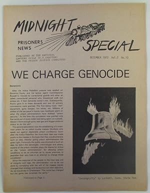 Midnight Special. Prisoner News. December 1972. Vol 2. No. 10