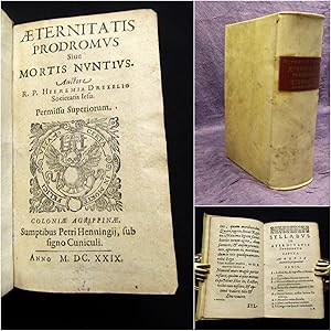 Aeternitatis Prodromus Mortis Nuntius - 2 in 1 Bd.