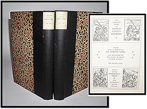 The Complete Works of Thomas Lovell Beddoes; Edited with a memoir by Edmund Gosse [2 volumes - Co...