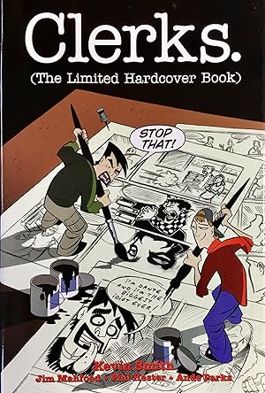CLERKS (The Limited Hardcover Book) Signed & Numbered Ltd. Hardcover Edition
