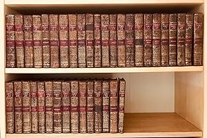 COLLECTION COMPLETE DES OEUVRES DE J.J. ROUSSEAU Citoyen de Genève (38 volumes in-8, complet) orn...