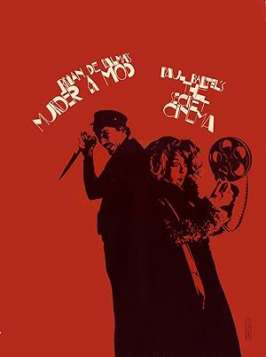 MURDER À LA MOD (1968) [and] THE SECRET CINEMA (1968) Silkscreen poster