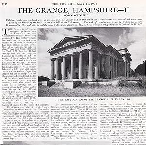 The Grange, Hampshire, Part 2: The Contributions of Architects William Wilkins, Robert Smirke and...