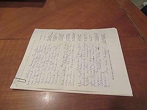 "The Compton Story" Handwritten And Typed Family And Genealogical Memoirs Of The Family Kof Isaac...