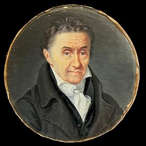Miniature portrait of Johann Heinrich Pestalozzi