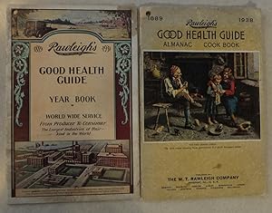 1931 & 1938 RAWLEIGH GOOD HEALTH GUIDES YEAR BOOK COOK BOOK ALMANAC