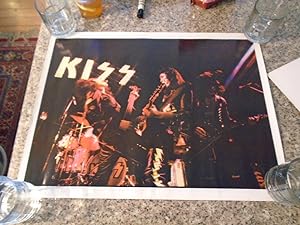 Rare Kiss Concert Poster 17.5 x 23 Mint