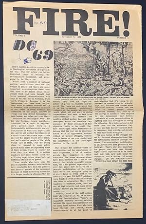 Fire! Vol. 1, no. 1 (November 7, 1969)