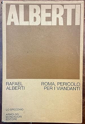 Roma, pericolo per i viandanti. 1964-1967. Prima edizione