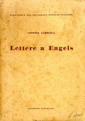 Lettere a Engels.
