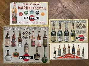 Martini & Rossi, Torino. Tre fogli pubblicitari