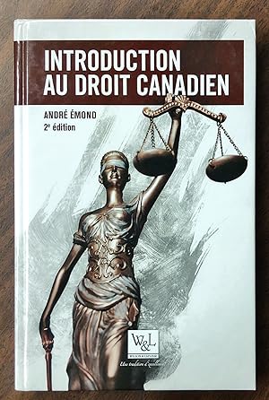 Introduction au droit canadien 2e éd.