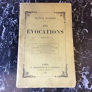 Les EVOCATIONS Poésies . édition complète en 1 volume .