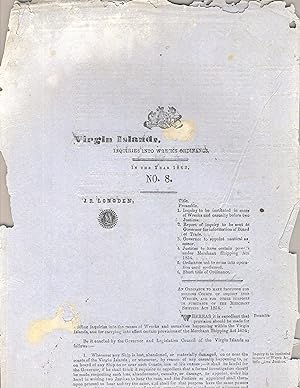 Inquiries into wrecks ordinance. In the year 1863. No. 8. J. R. Longden [caption title]