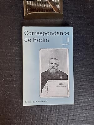 Correspondance de Rodin - II. 1900-1907