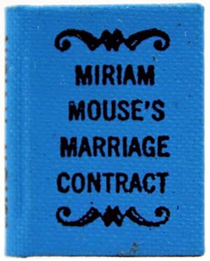 Miriam Mouse's Marriage Contract