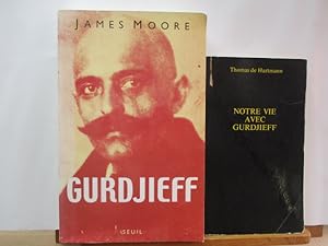 Gurdjieff de James Moore - Notre vie avec Gurdjieff, deThomas de Hartmann - 2 ouvrages