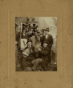 Original photograph-Depiction of a musical band-ca. 1900
