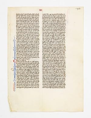 FROM A COPY OF WILLIAM OF AUXERRE'S "SUMMA AUREA."