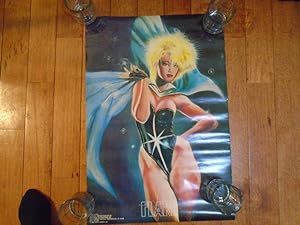 Vintage Flair Poster by Mark Beachum 1990 18 x 26.5 In Plastic
