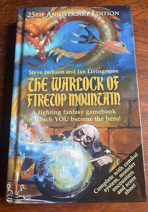 The Warlock of Firetop Mountain - 25th Anniversary Edition - Double Signed