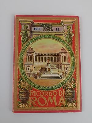 Ansichten Album Ricordo di Roma Parte 2 um 1890 , Souveniralbum, Leporello Ricordo di Roma Parte 2